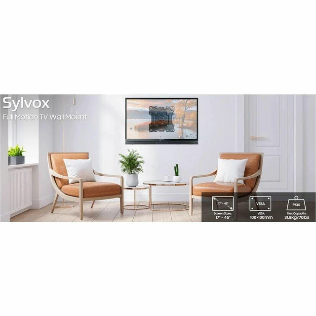 Alt view image 3 of 3 - SYLVOX Patio Series 65" UHD 4K Smart Partial-Sun Outdoor TV Model OT65B1KHGB