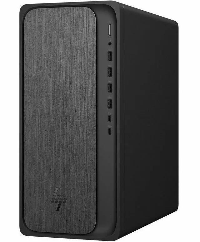Alt view image 2 of 4 - HP OmniDesk M02-0000a M02-0095mAMD Ryzen 7 Ryzen 8000 Series 8700G 16GB 2TB PCI Express NVMe 4.0 SSD Desktop Computer Gray Wood Jack Black Refurbished Model B7KT9AAR#ABA