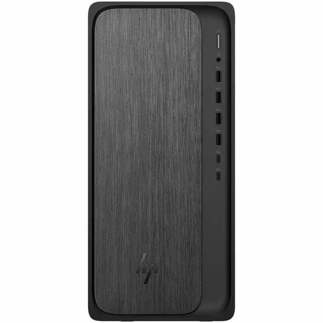 Alt view image 3 of 4 - HP OmniDesk M02-0000a M02-0095mAMD Ryzen 7 Ryzen 8000 Series 8700G 16GB 2TB PCI Express NVMe 4.0 SSD Desktop Computer Gray Wood Jack Black Refurbished Model B7KT9AAR#ABA