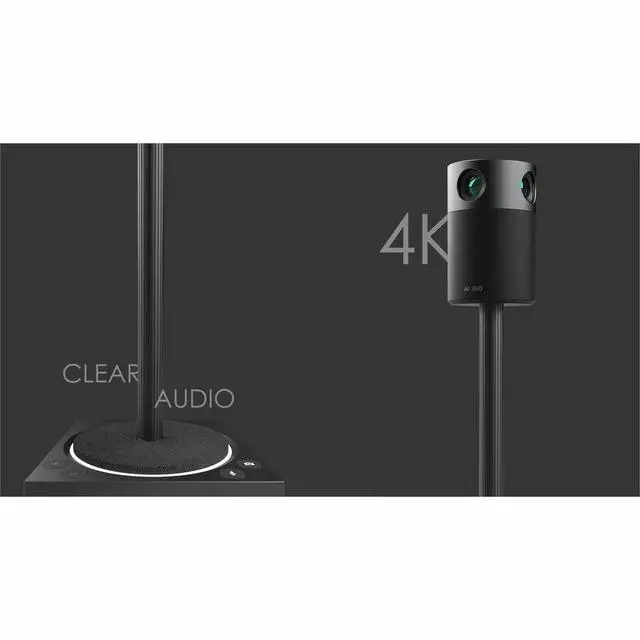 Alt view image 5 of 7 - Innex Video Conferencing Camera 8 Megapixel 30 fps USB 3.0 Type C OMNICONF360AI