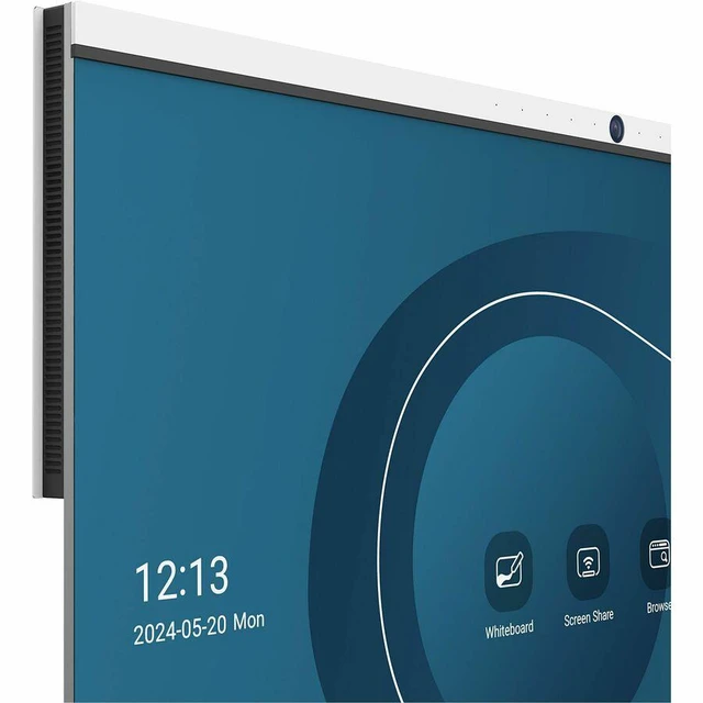 Alt view image 7 of 7 - Innex CM55 55in Interactive Collaboration UHD LED Display Whiteboard & Meeting Hub with Smart 4K AI Camera Audio Wireless Casting Model CM55-COLLAB