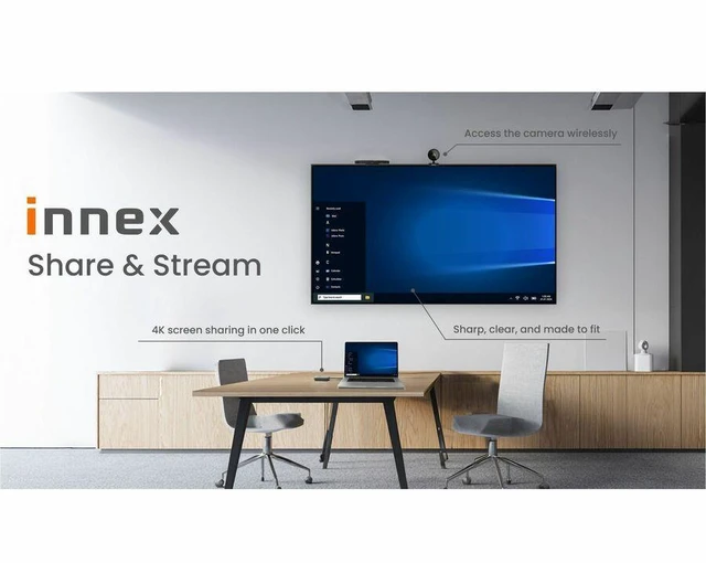 Alt view image 6 of 7 - Innex CD55 55in 4K UHD Commercial Display Digital Signage 500 Nits Brightness 24/7 Operation Model CD55-DGTLSGN