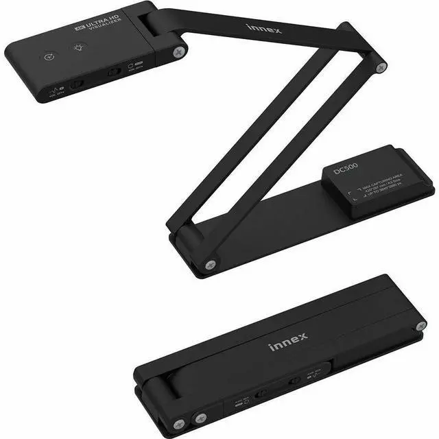 Alt view image 3 of 8 - Innex DC500 Webcam 13 Megapixel 60 fps USB 2.0 Type A/USB 2.0 Type C DC500DOCWEB4K