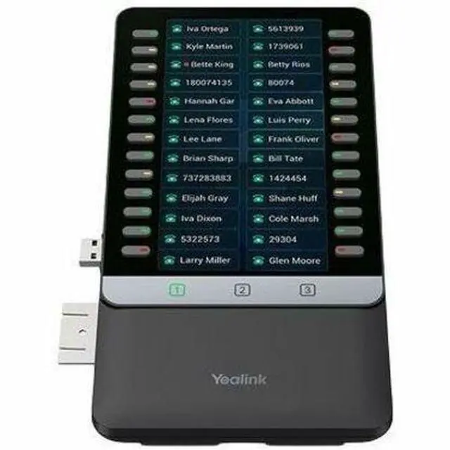 Alt view image 2 of 2 - Yealink EXP55 Color Expansion Module Model 1300016