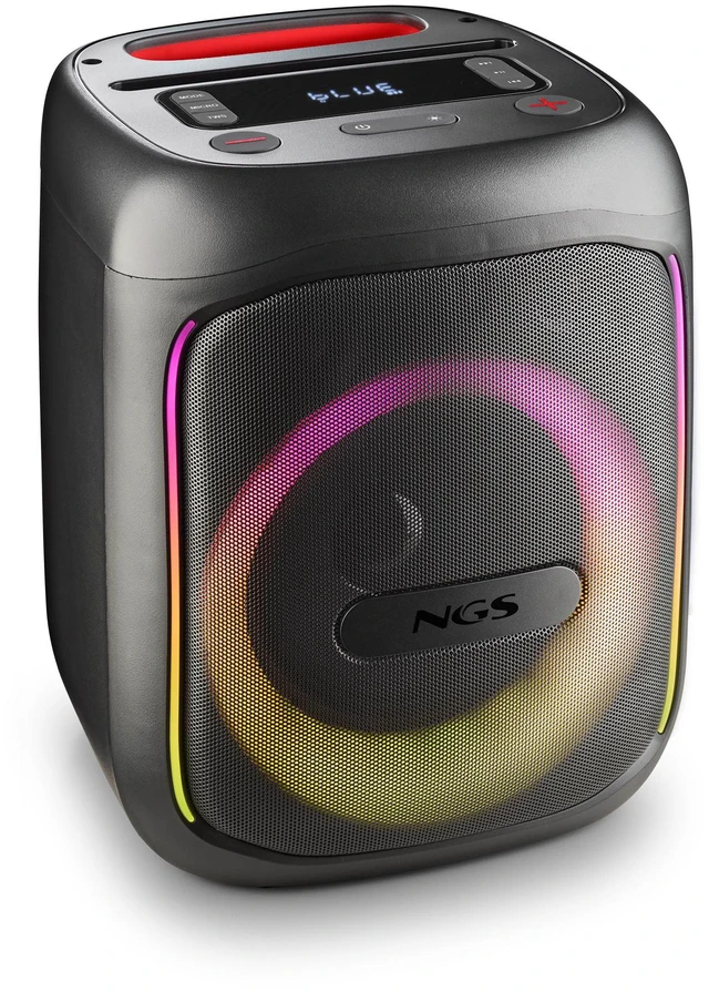 Main image of NGS Wild Swag Go, 80W Portable and Wirelsss BT Speaker with LED Lights - WILDSWAGGO