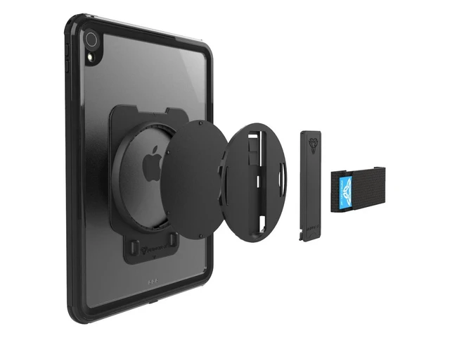 Alt view image 2 of 2 - Armorx EX2-MAN-iPad-N5 | iPad 10.9 (10th Gen.) | IP68 Waterproof, Shock & Dust Proof Case With Stripe Reader M2 Card Reader Holder