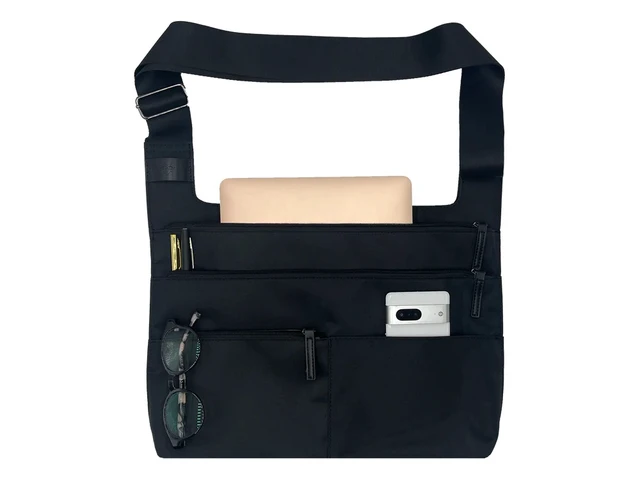 Alt view image 2 of 3 - FRANCINE Montana Slim Crossbody 14 - Black - FWC14BKLA23