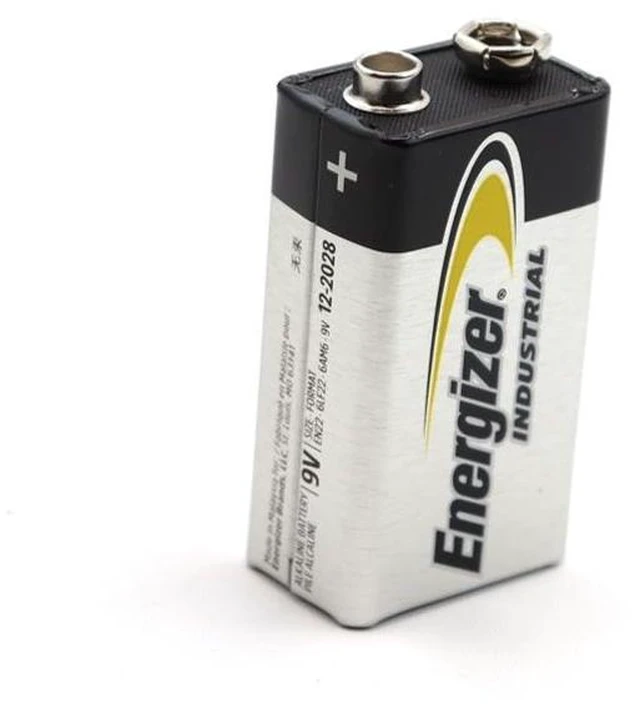 Alt view image 2 of 6 - Dantona Eveready Industrial 9 Volt Alkaline Battery ALK-9V-EVIND