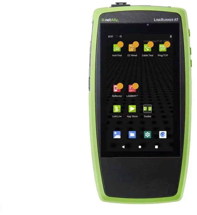 Main image of NetAlly LinkRunner® AT 3000 Network & Cable Testers Model LRAT-3000-KIT