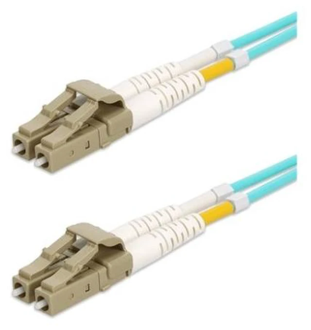 Main image of Proline 3M LC M/M OM3 AQUA FIBER PATCH CBL - PRO-LC-LC-3M5OM3