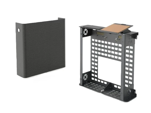 Alt view image 2 of 5 - Heckler Classroom Credenza Mk II - Black Grey - H780-BG