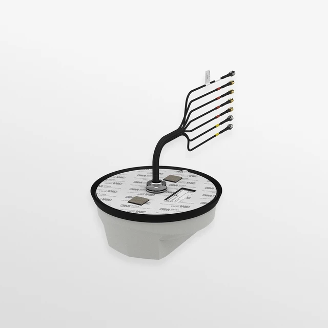 Alt view image 4 of 4 - Panorama Great White 5G 2x2 MIMO Dome Antenna for Cradlepoint IBR900, White Model LP-IN2455-W
