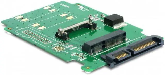 Main image of Renice Half-Mini mSATA to 2.5" SATA SSD Convertrer Adapter Board Model RN-MSATA-AD(MINI)