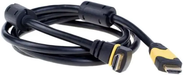 Main image of NEON HDMI Audio Video Cable Angled Connection High Performance Black 5ft. Model S-PC-0317