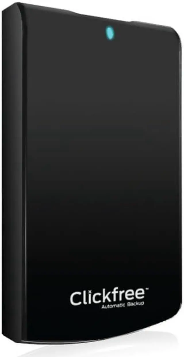 Alt view image 3 of 3 - Clickfree 1TB C6 USB 3.0 Portable Hard Drive Total Automatic Computer Backup Mac & PC