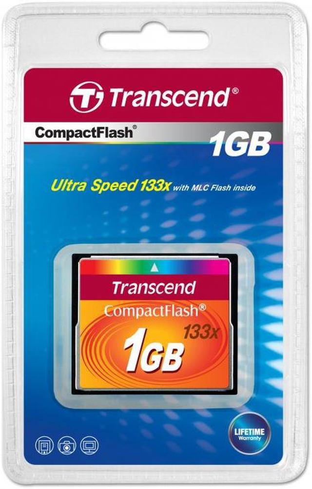 Transcend CompactFlash 1 GB MLC Compact Flash Card