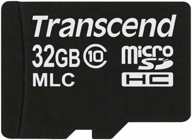 Main image of Transcend 32GB MicroSDHC Class 10 Memory Card Model TS32GUSDC10M