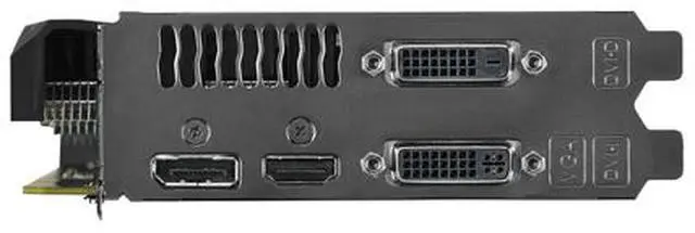 Alt view image 2 of 5 - ASUS 2GB GeForce GTX 760 GDDR5 256-Bit PCI Express 3.0 x16 HDCP Ready G-SYNC SLI Support Video Card Model GTX760-DC2OC-2GD5