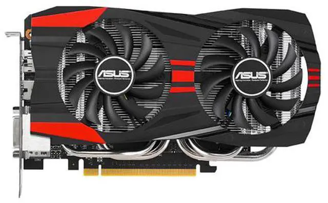 Alt view image 4 of 5 - ASUS 2GB GeForce GTX 760 GDDR5 256-Bit PCI Express 3.0 x16 HDCP Ready G-SYNC SLI Support Video Card Model GTX760-DC2OC-2GD5