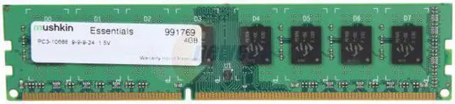 Main image of Mushkin Enhanced 4GB Essentials DDR3 1333MHz PC3 10666-240-Pin Desktop Memory Model 991769