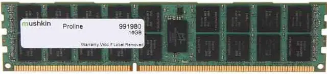 Main image of Mushkin Enhanced 16GB Proline DDR3 PC3-10600 1333MHz 240-Pin Server Memory Model 991980