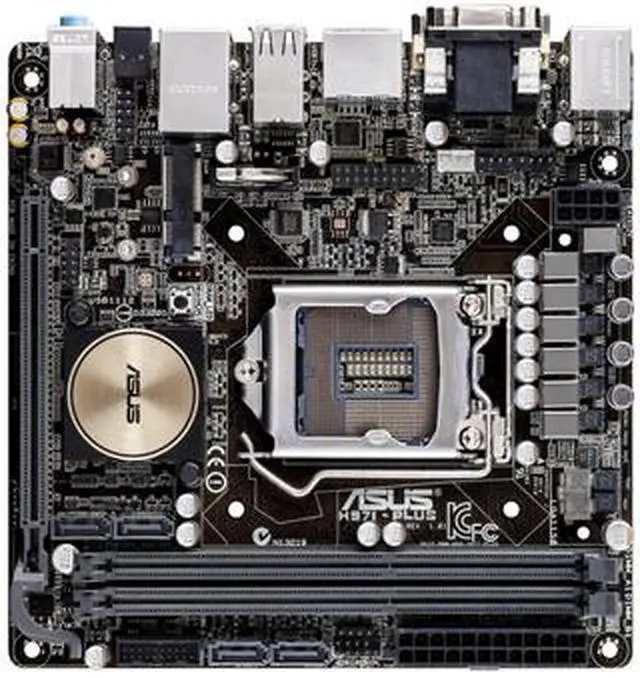 Main image of ASUS LGA 1150 Intel H97 HDMI SATA 6Gb/s USB 3.0 Mini ITX Intel Motherboard Model H97I-PLUS