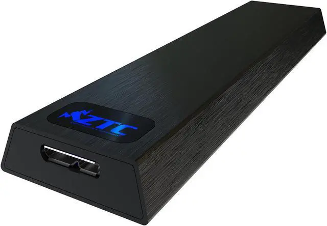 Main image of ZTC Thunder Enclosure NGFF M.2 SSD to USB 3.0 Adapter. Support UASP SuperSpeed 6Gb/s 520MB/s Black Model ZTC-EN004-BK