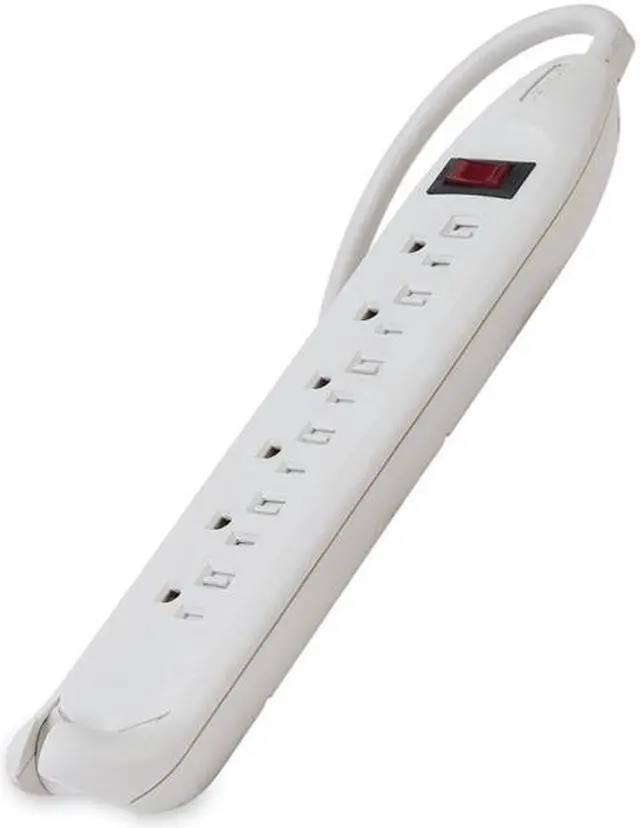 Main image of Belkin 12ft Cord ProStrip 6 Outlets Beige Power Strip Model F9D160-12