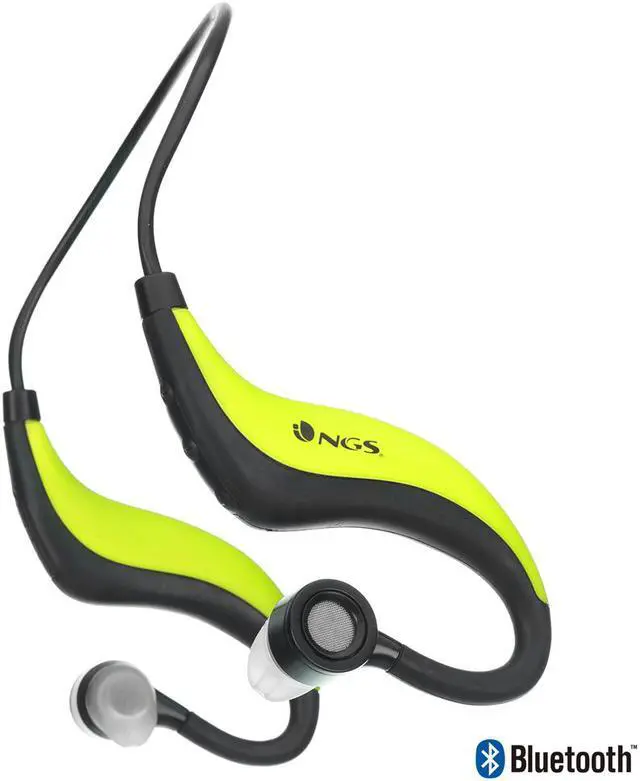 Alt view image 4 of 4 - NGS Bluetooth Sports Earphones Artica Runner Color Yellow Model YELLOWARTIC