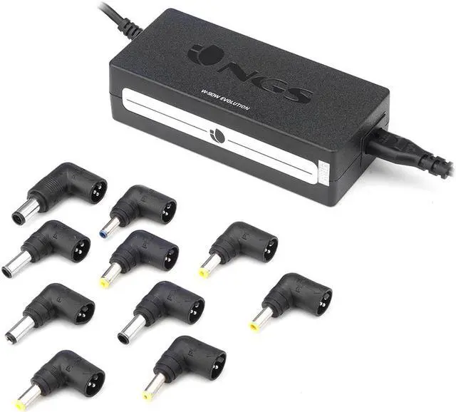 Alt view image 2 of 3 - NGS 90W Universal Wall Laptop Charger with Automatic Voltage Selection Model W-90W