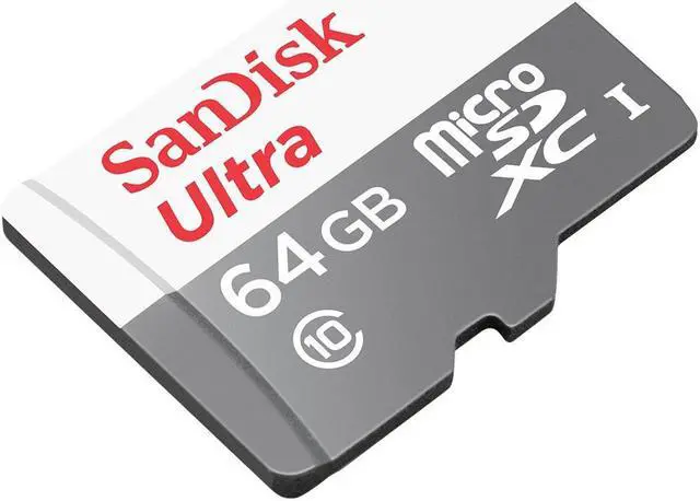 Alt view image 2 of 3 - Sandisk 64GB Ultra microSDXC UHS-I CL10 Memory Card 320X Speed 48MB/sec Model SDSQUNB-064G-GN3MN