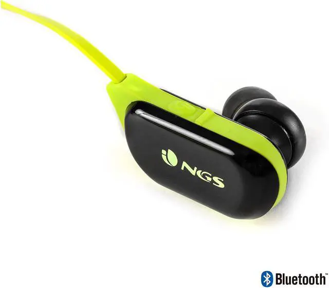 Alt view image 4 of 4 - NGS Bluetooth Sport Headphones, Artica Ranger Edition Color Yellow Model ARTICARANGER