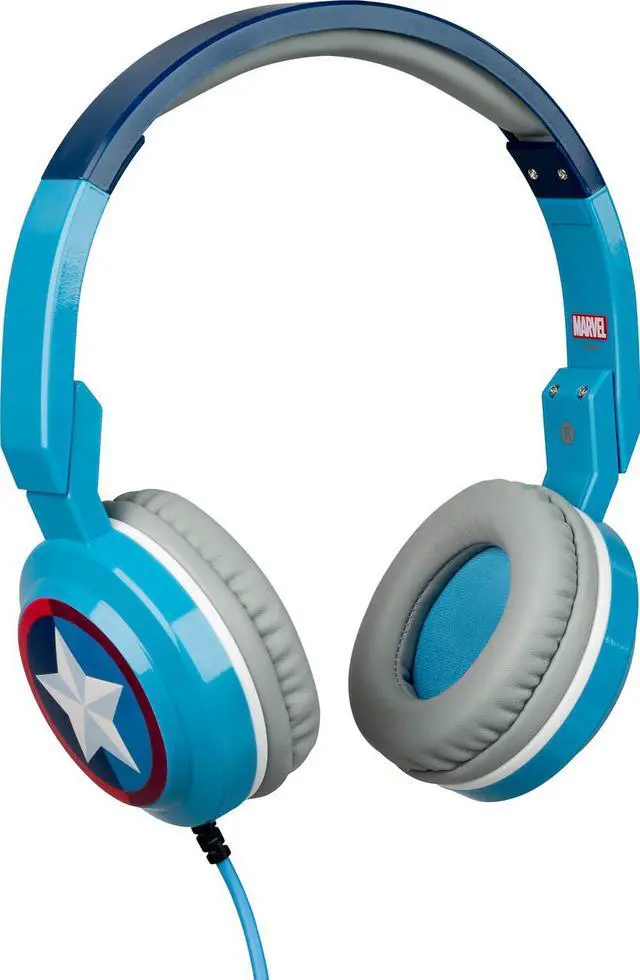 Main image of Tribe Marvel Captain America Foldable Headphones Model HPW11601