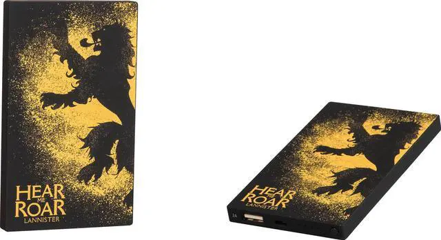 Main image of Tribe 4000mAh Game of Thrones Lannister Power Bank Model PBD23203
