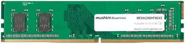 Main image of Mushkin Enhanced 8GB Essentials DDR4 2400MHz PC4-19200 288-Pin Memory Model MES4U240HF8G