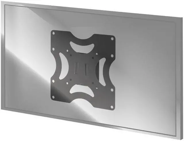 Alt view image 2 of 6 - Arctic TV Basic S Slim Fixed Wall Mount bracket for 19 -55 Inch LED LCD  Plasma TV fits, Up to 37kg weight capacity Color Black Model AEMNT00044A