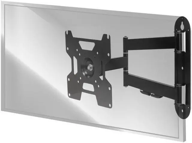 Alt view image 4 of 8 - Arctic TV Flex S Full Motion Wall Mount bracket for 22 55 Inch LED / LCD / Plasma TV fits, Up to 25kg weight capacity Color Black Model AEMNT00043A
