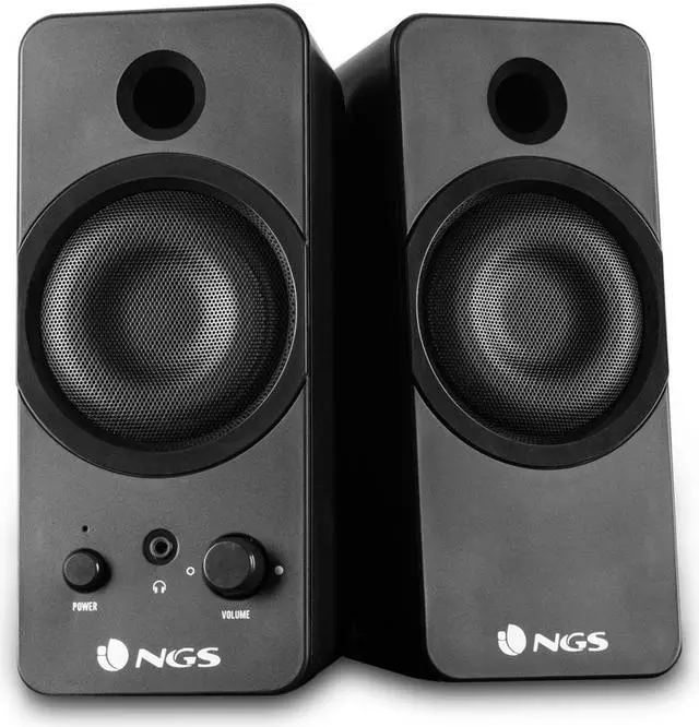 Alt view image 4 of 5 - NGS 20W Superbass Gaming Speakers Model GSK-200