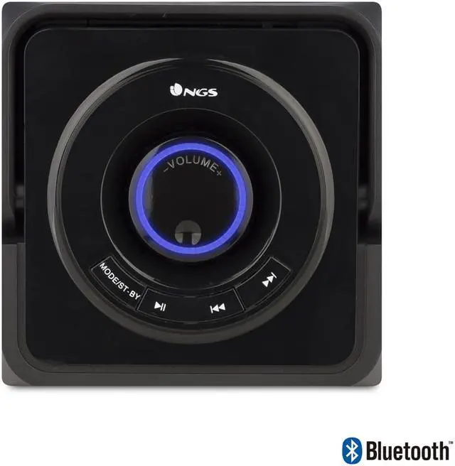 Alt view image 6 of 6 - NGS 20W BlueTooth Portable Speaker Model STARLIGHT
