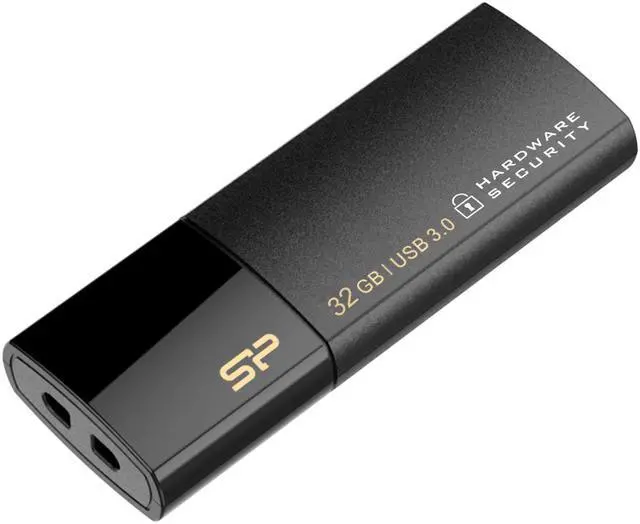 Alt view image 2 of 9 - Silicon Power 32GB Secure G50 AES 256-bit Encryption USB3.0 Flash Drive Model SP032GBUF3G50V1K