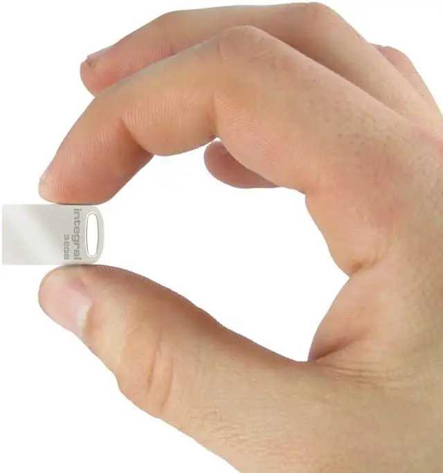 Alt view image 4 of 5 - Integral 128GB Metal Fusion USB3.0 Ultra Small Flash Drive Model INFD128GBFUS3.0