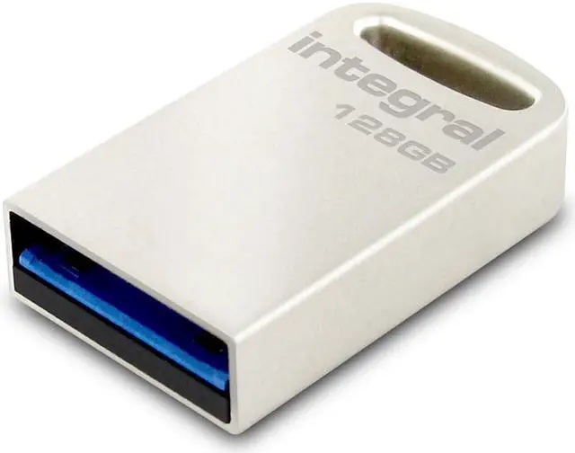 Main image of Integral 128GB Metal Fusion USB3.0 Ultra Small Flash Drive Model INFD128GBFUS3.0