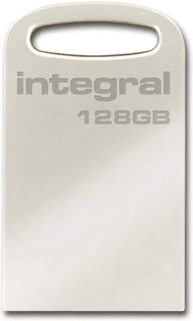 Alt view image 3 of 5 - Integral 128GB Metal Fusion USB3.0 Ultra Small Flash Drive Model INFD128GBFUS3.0