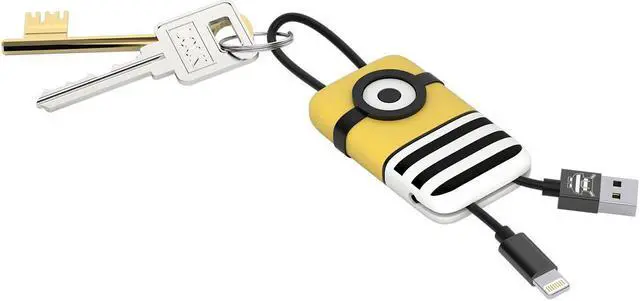 Alt view image 3 of 8 - Tribe Minions Jail Time Keyline Lightning USB 2.0 Cable 22cm Model CLR32101