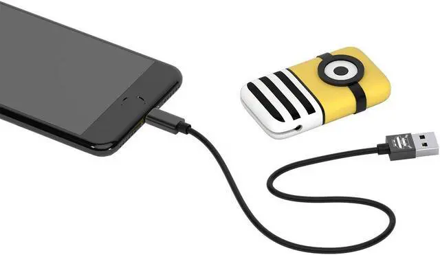Alt view image 4 of 8 - Tribe Minions Jail Time Keyline Lightning USB 2.0 Cable 22cm Model CLR32101