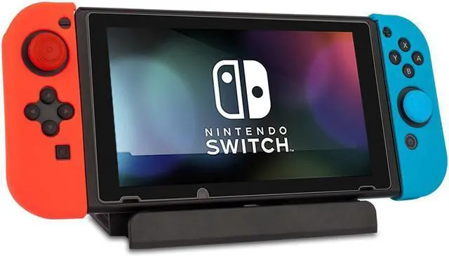 Alt view image 3 of 5 - NEON Stand & Charging Station for Nintendo Switch Model NIN-SWCHGST