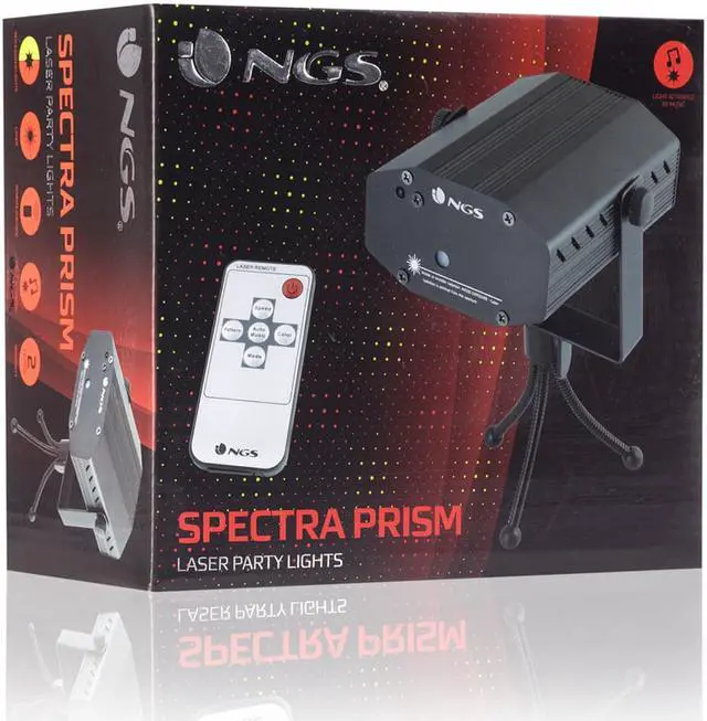 Alt view image 6 of 6 - NGS Party Lights Projector Spectra Prism Model SPECTRAPRISM