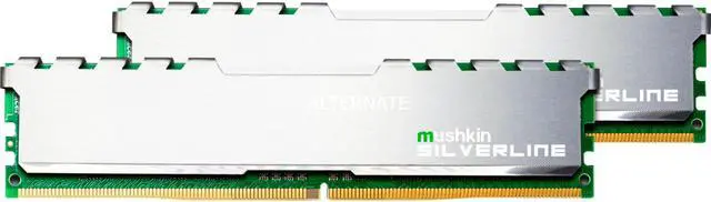 Alt view image 3 of 11 - Mushkin Silverline 8GB (2X4GB) DDR4 PC4-17000 2133MHz 288-pin Desktop Memory Model MSL4U213FF4GX2