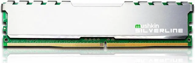Main image of Mushkin Silverline 16GB ( 1x 16 GB ) DDR4 PC4-19200 2400MHz Desktop Memory Model MSL4U240HF16G