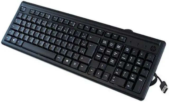 Alt view image 2 of 6 - HP Keyboard 100